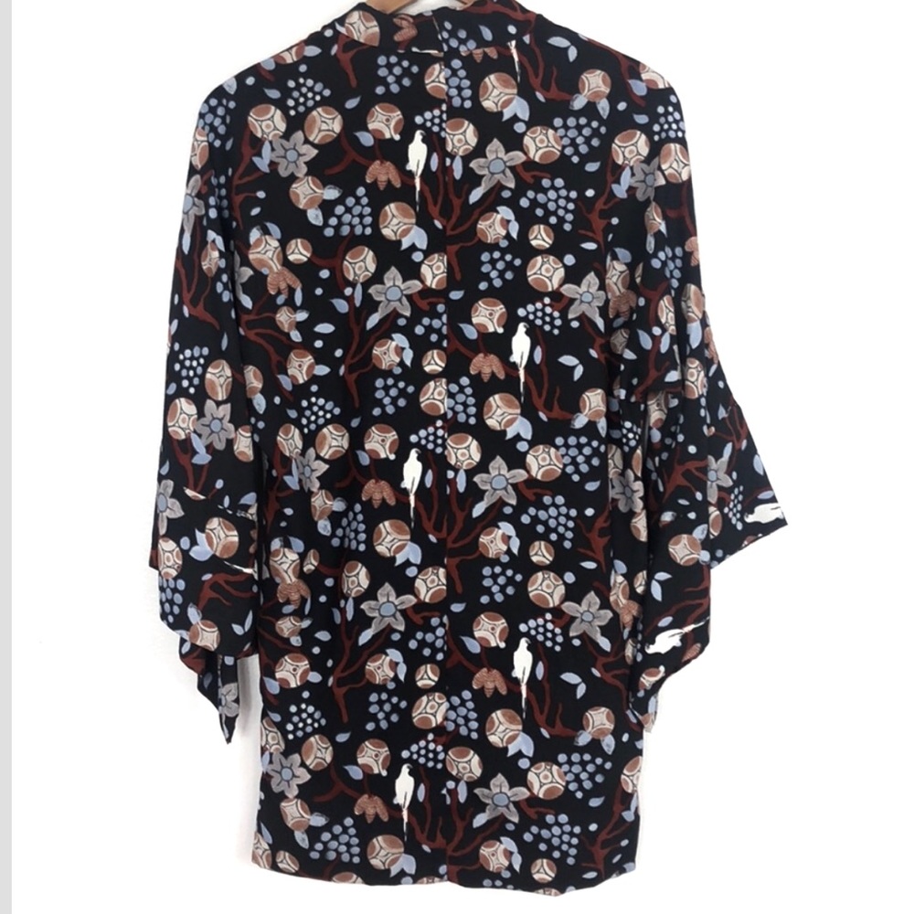 Rachel Roy bell sleeve wrap tunic sz extra small - Picture 3 of 5
